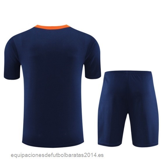 Nuevo Entrenamiento Conjunto Completo Holanda 2024 Azul Naranja Baratas